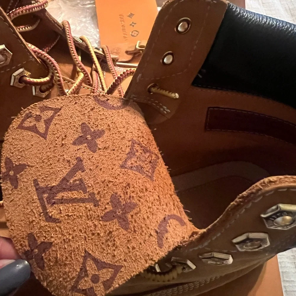 Louis Vuitton Timberlands - Picture 1 of 7